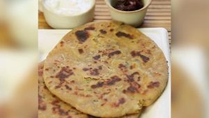 Sattu paratha by chef Ankit