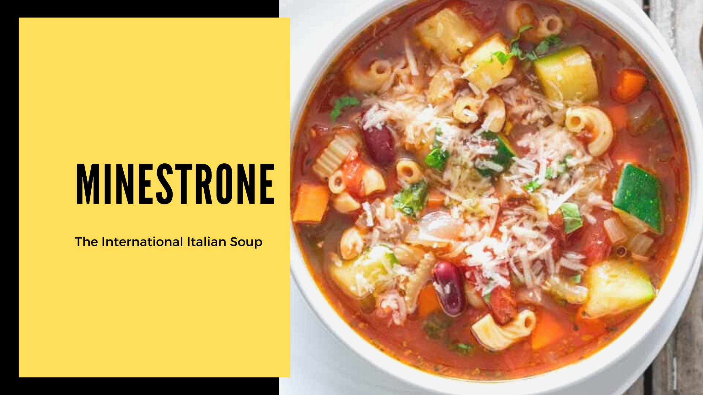 Minestrone Soup by Chef Ankit