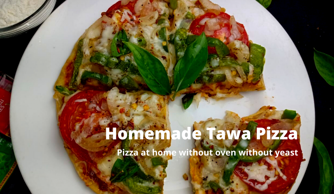 Homemade Tawa Pizza by Chef Ankit