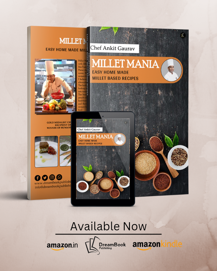 millet mania book written by chef ankit